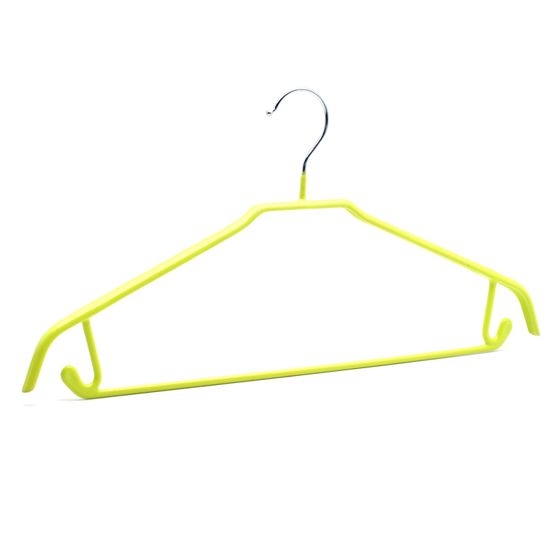 Metal Clothes Hanger Anti-slip PVC Coated hanger Non Slip