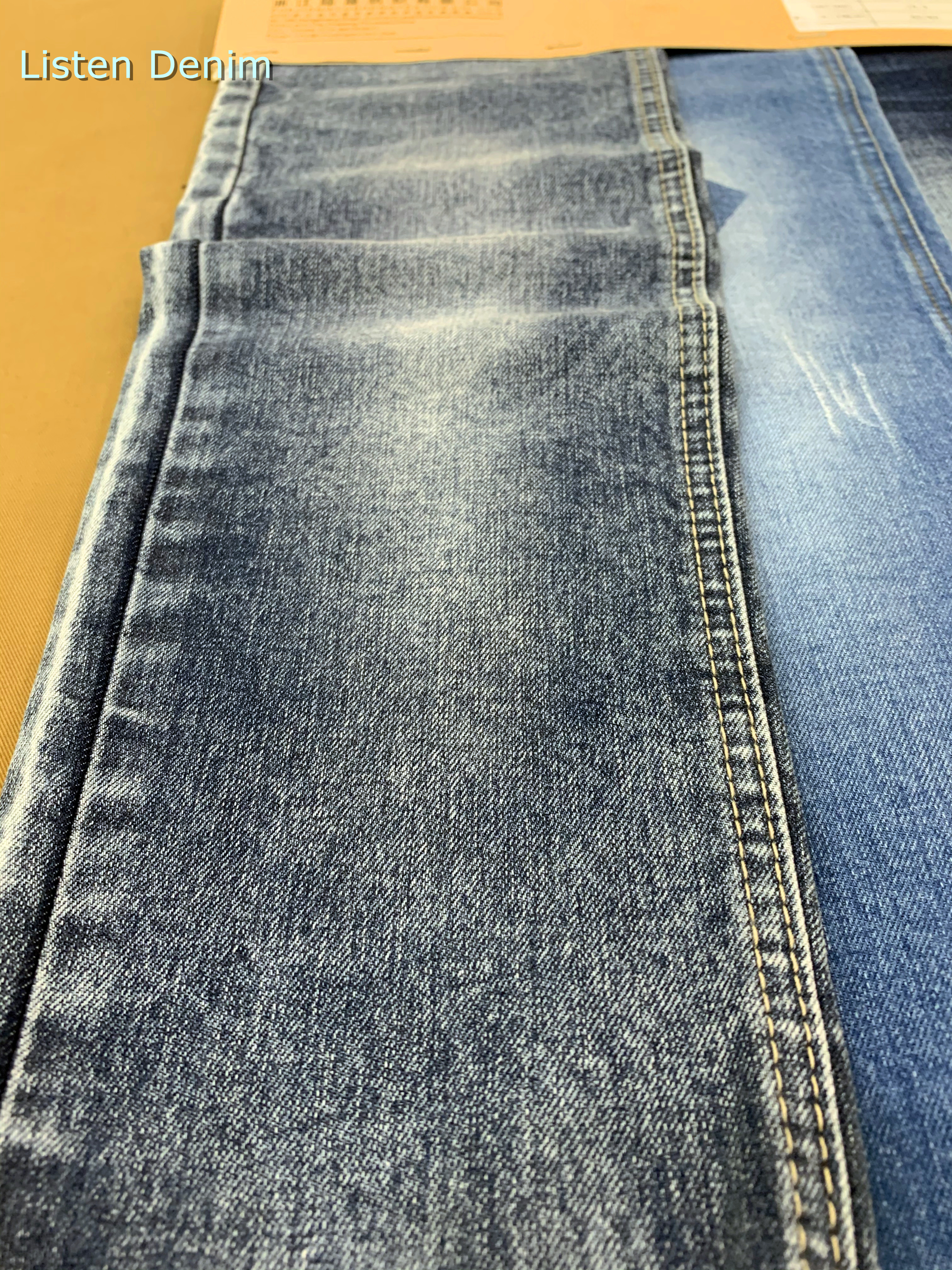 Hi-Elastic Dual core yarn woven denim fabric