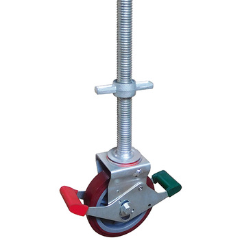 Wholesale durable solid industrial mobile scaffolding swivel caster wheel with brake