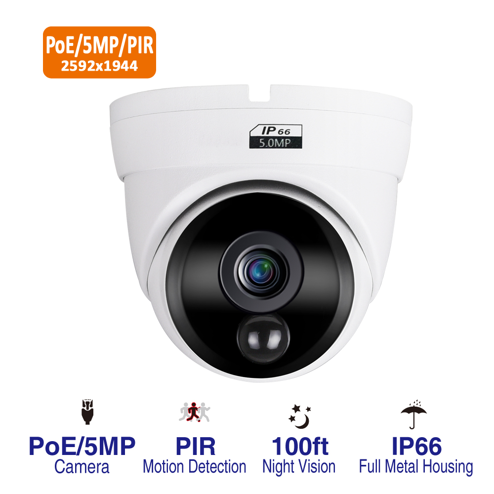 5MP POE CCTV Security IP camera