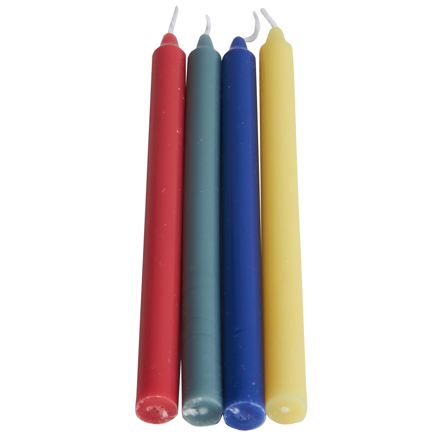 Multicolor long strip full combustion stick candle
