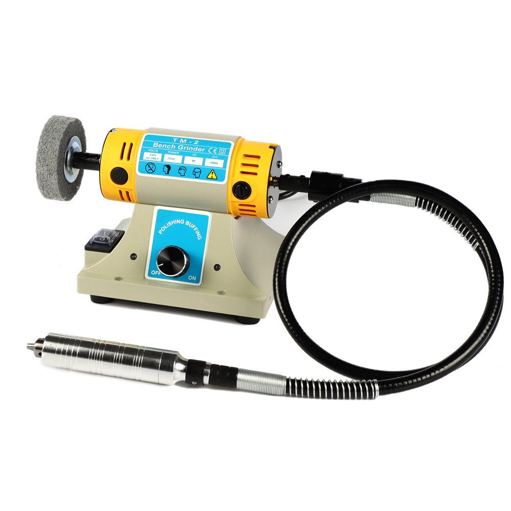 Mini Bench Grinder, With Flexible Shaft