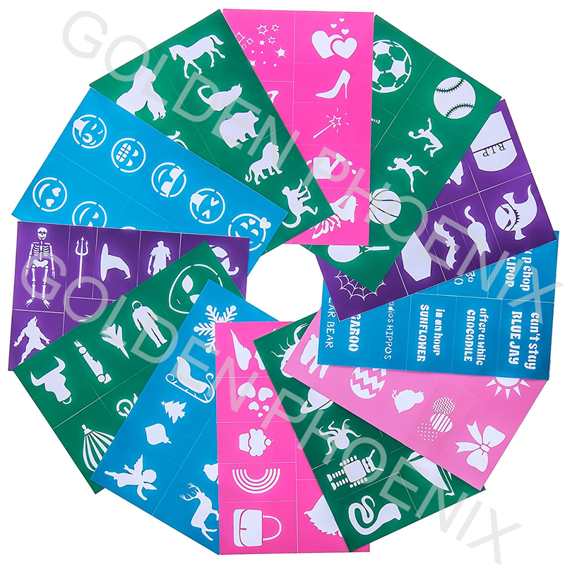 Body Paint Series Stencils