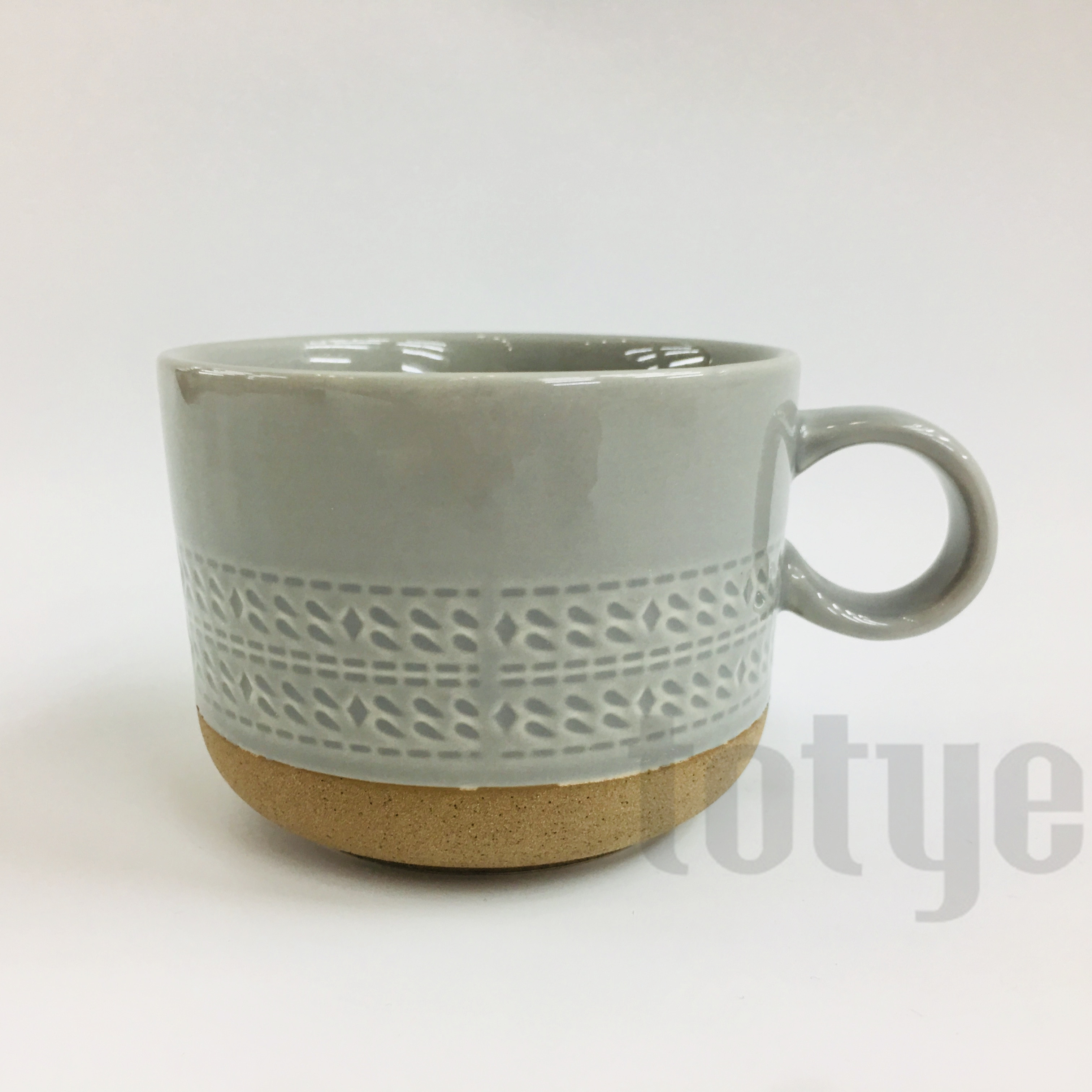 Debossed mug