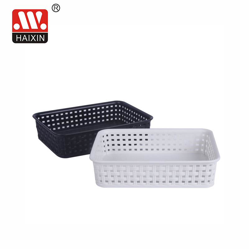 Haixing plastic strap woven basket STORAGE BASKET 2.1L#12813