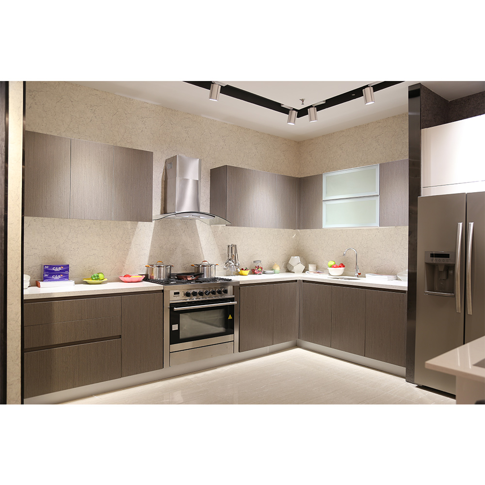 Customized Particle board Chipboard melamine Kitchen Cabinet