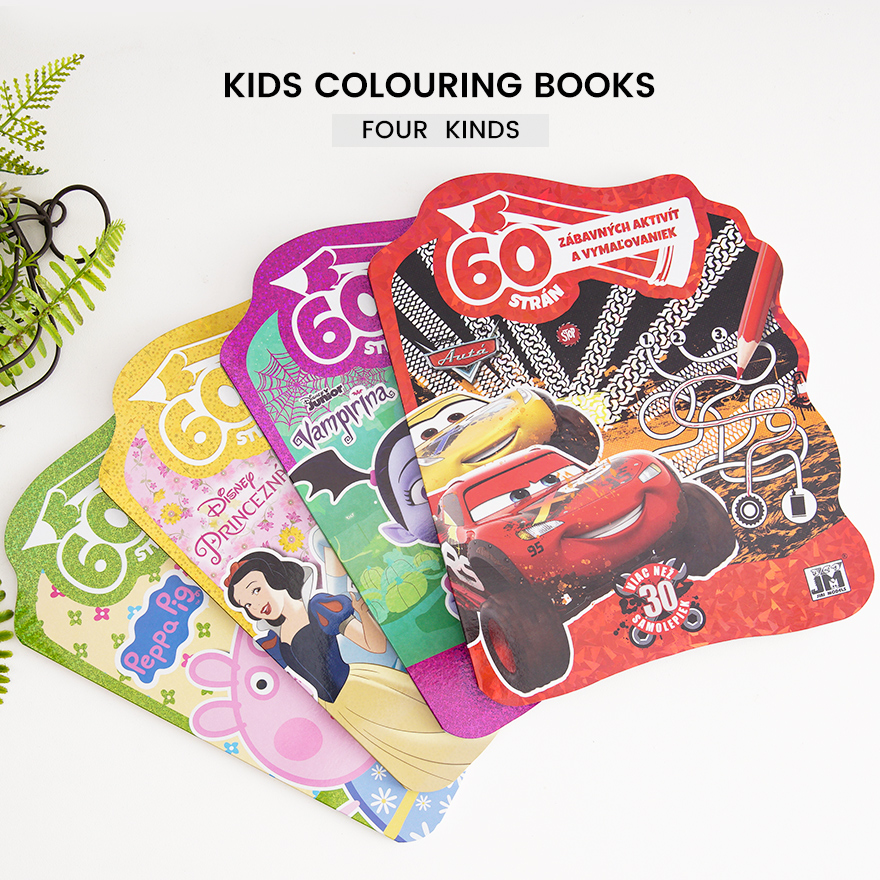 Kids colouring books