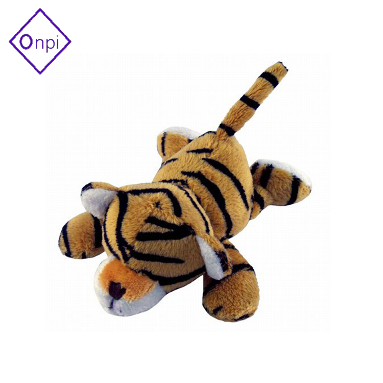 Cheap magnet toy plush animal magnet tiger toy