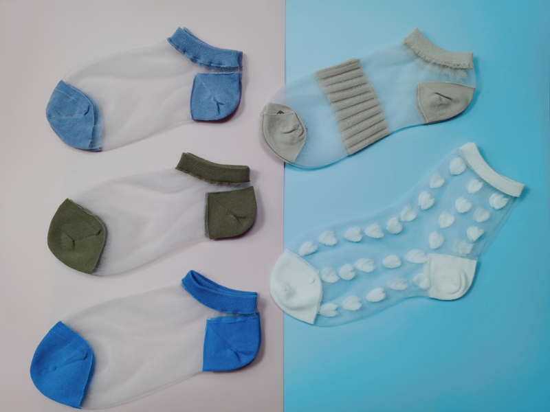 Glass Socks,Silk Socks,Crystal Socks,Ladies Crystal Socks
