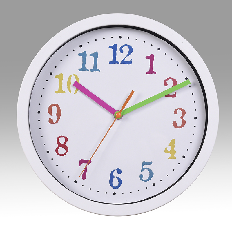 Modern colorful wall clock