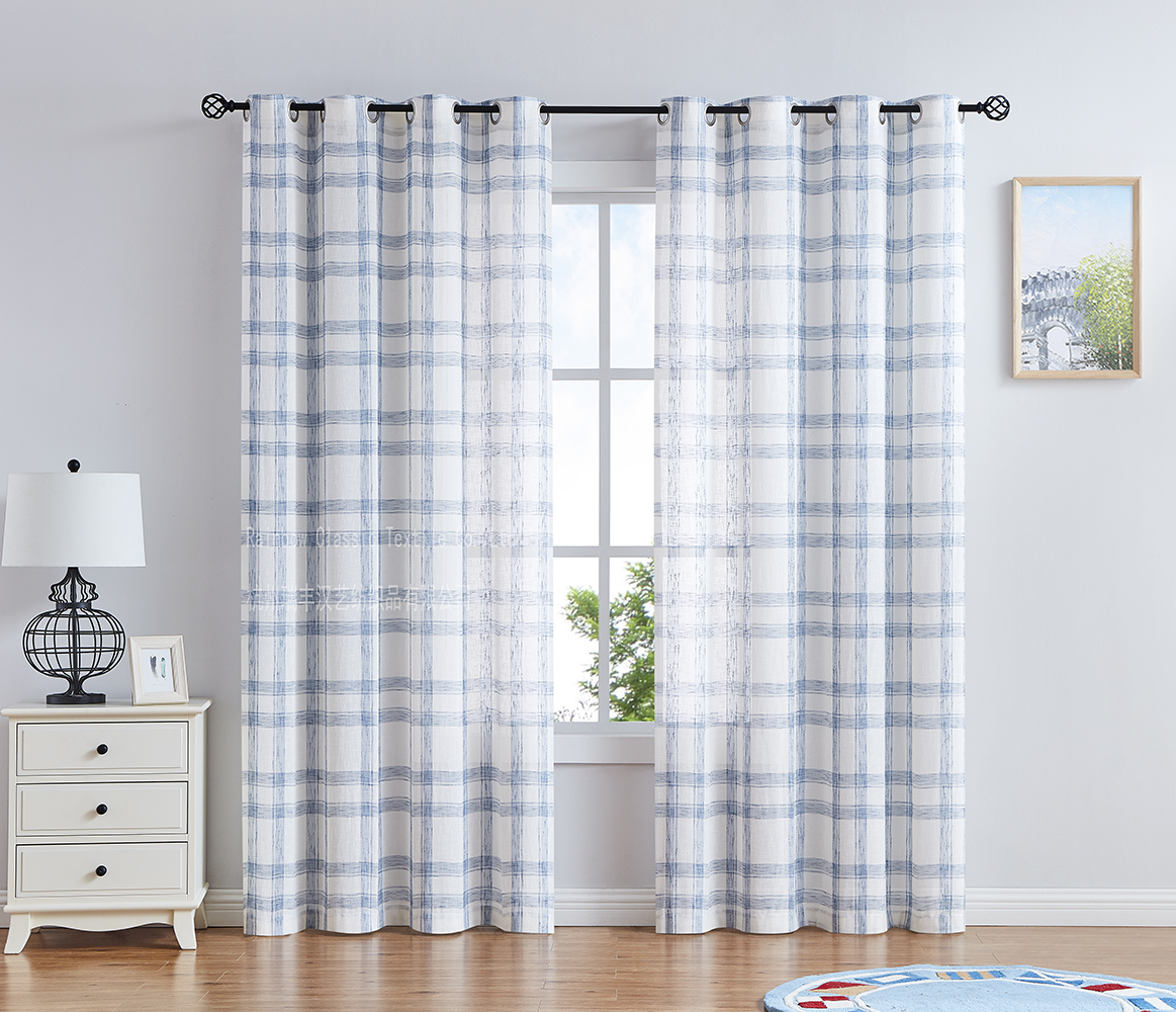 sheer linen curtains