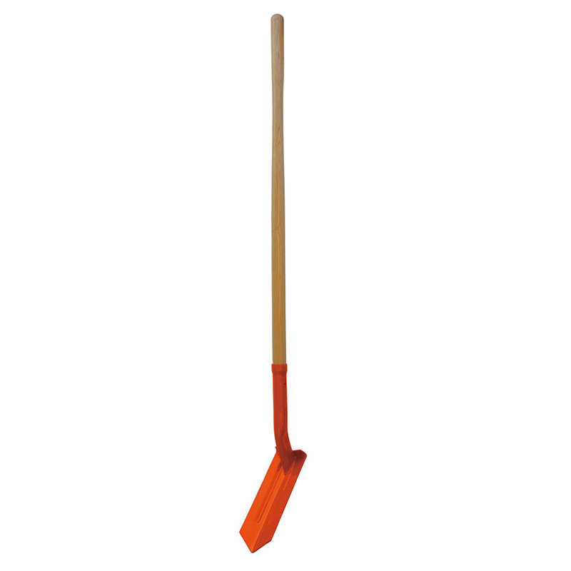 Wood handle 4" trenching shovel