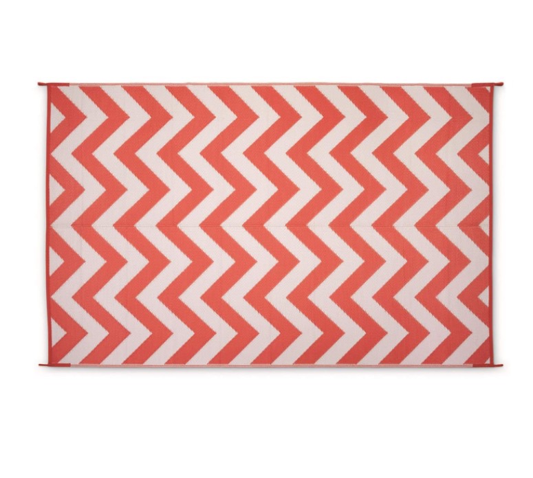 Classical Geometry Waterproof Outdoor Rugs Made of Plastic