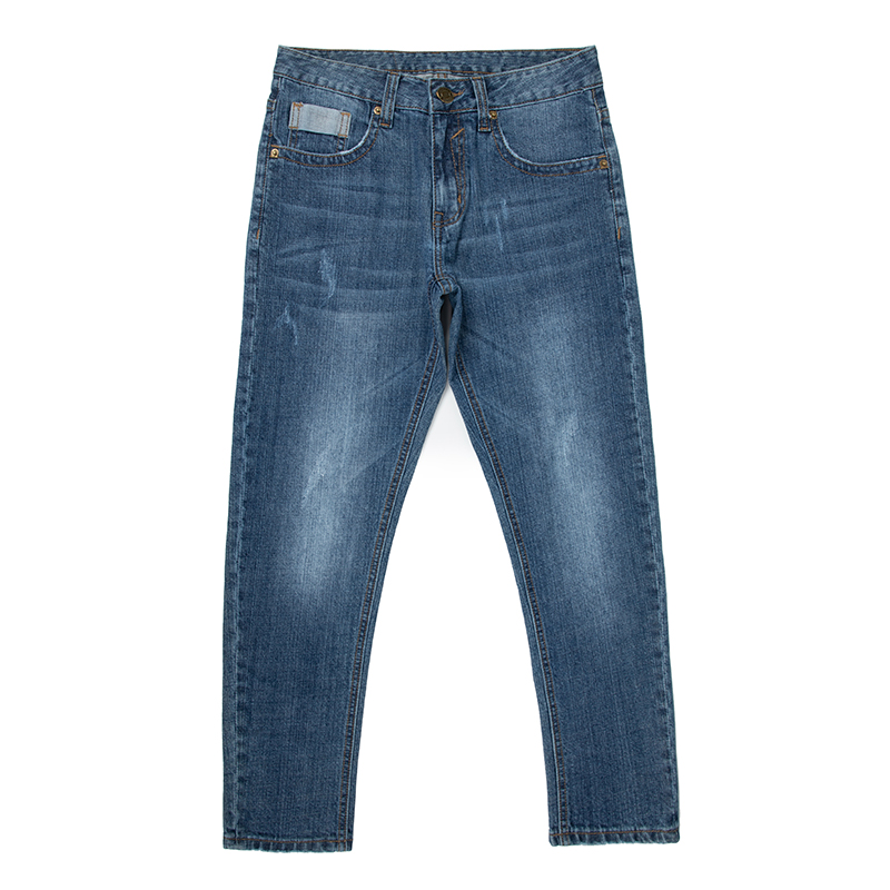Straight loose denim jeans pants men jeans trousers G2055
