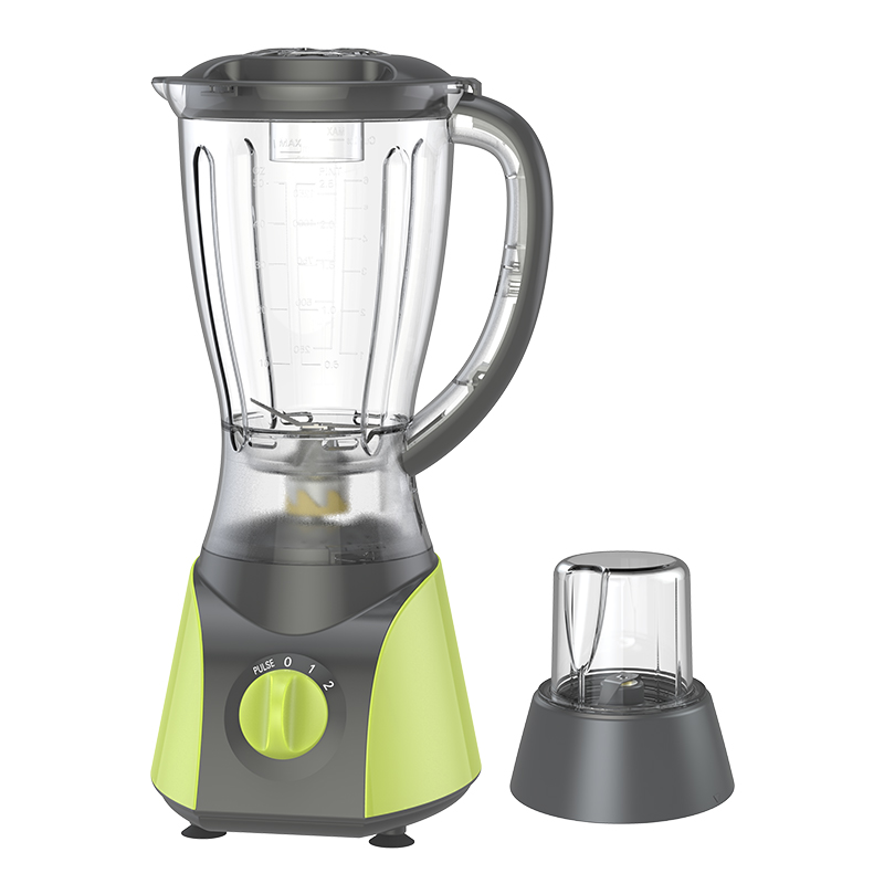 Blender 1.5 Liter plastic jar with grinder powerful 350W 2 speeds with pulse