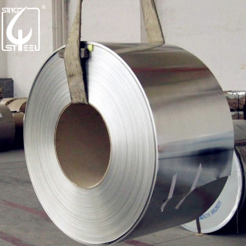 316 316L 304 0.8mm Thickness Mirror Cold Rolled Stainless Steel Coil