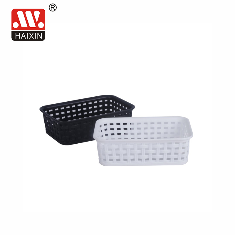 Haixing plastic strap woven basket STORAGE BASKET 1.1L#12812