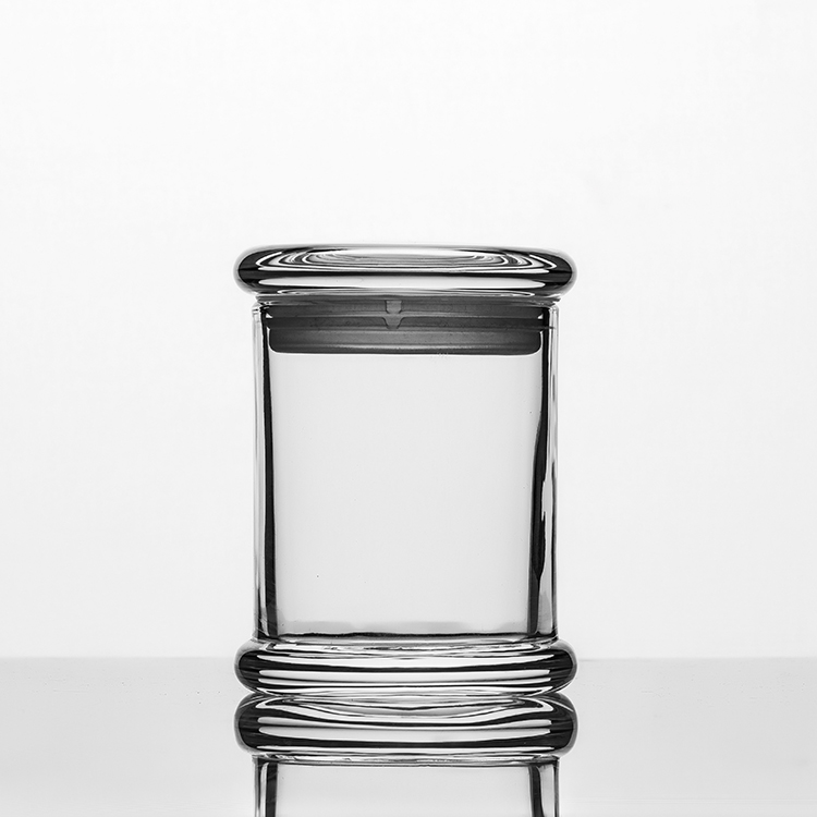 glass candle jar