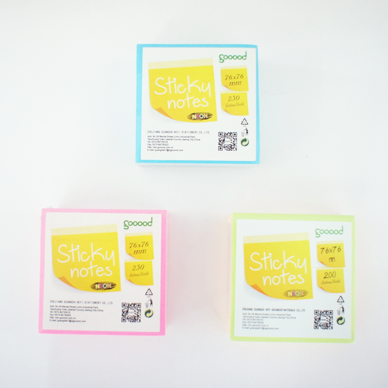 sticky notes