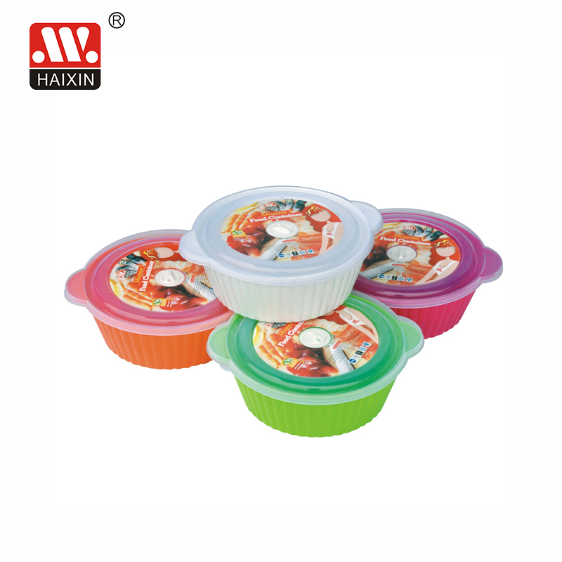 Plastic food container set storage container bpa free item #8386 MICROWAVE FOOD CONTAINER (1.65L)