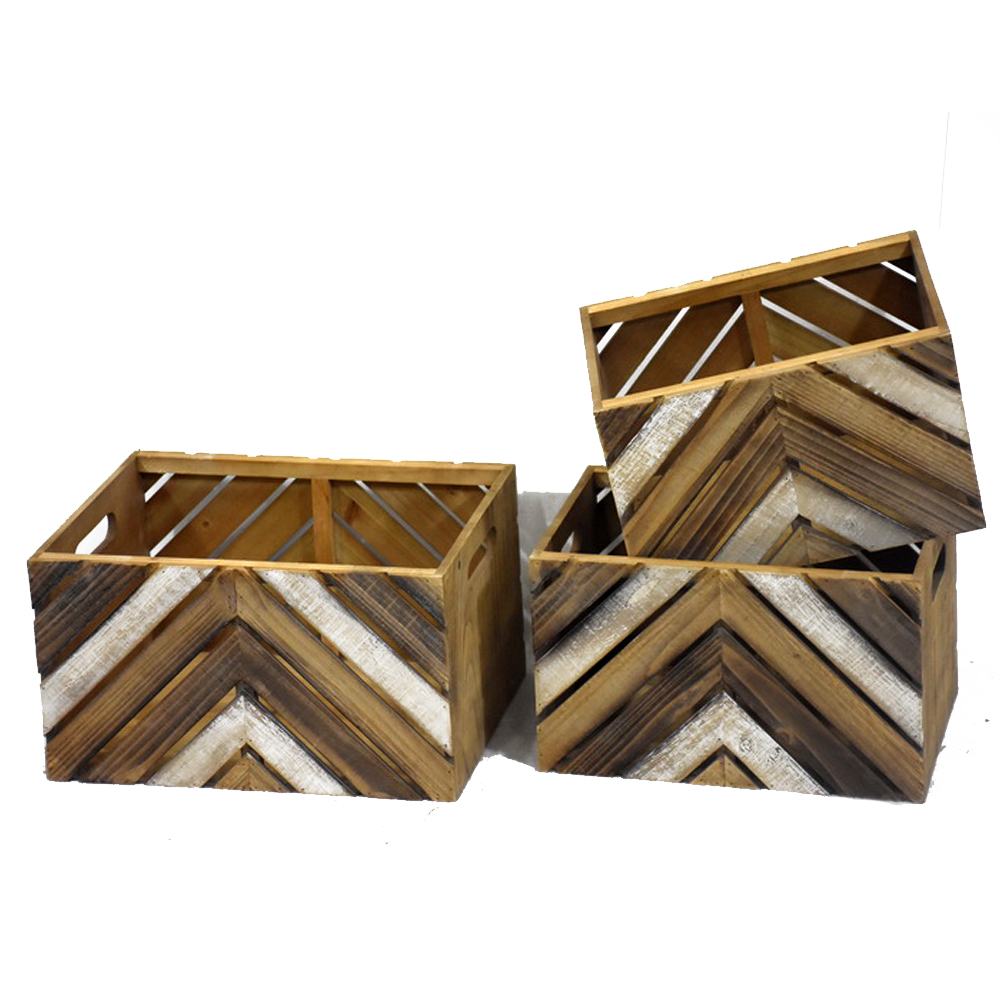 Wooden Crate Box