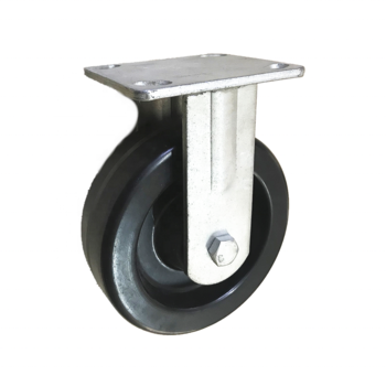 Good quality low noise durable industrial 8" phenolic foklift/stock cart/hand cart fixed caster wheel