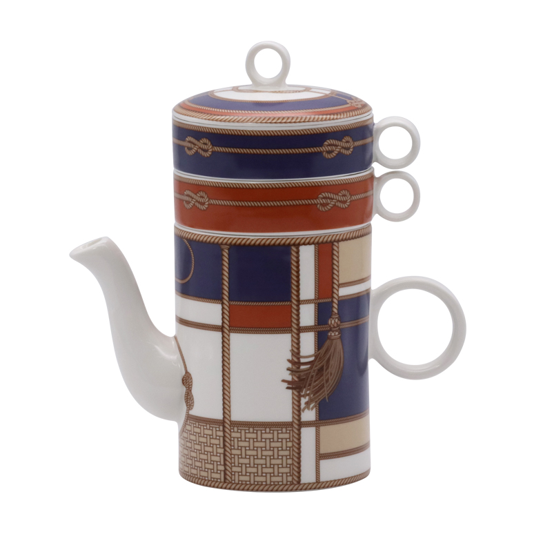 ZH-1952 destiny design tea set for 2 people