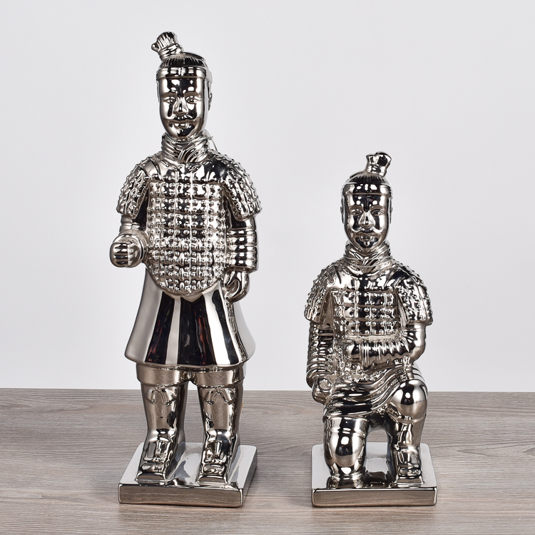 Ceramic statues