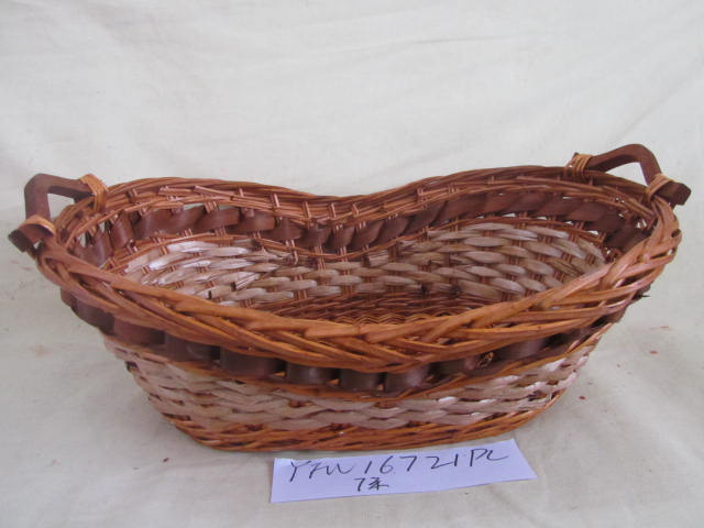 Gushi yufeng customizable new design Hand Woven Wicker Great for Easter Basket | Storage of Plastic Easter Eggs Candy Gift Wedding Baskets