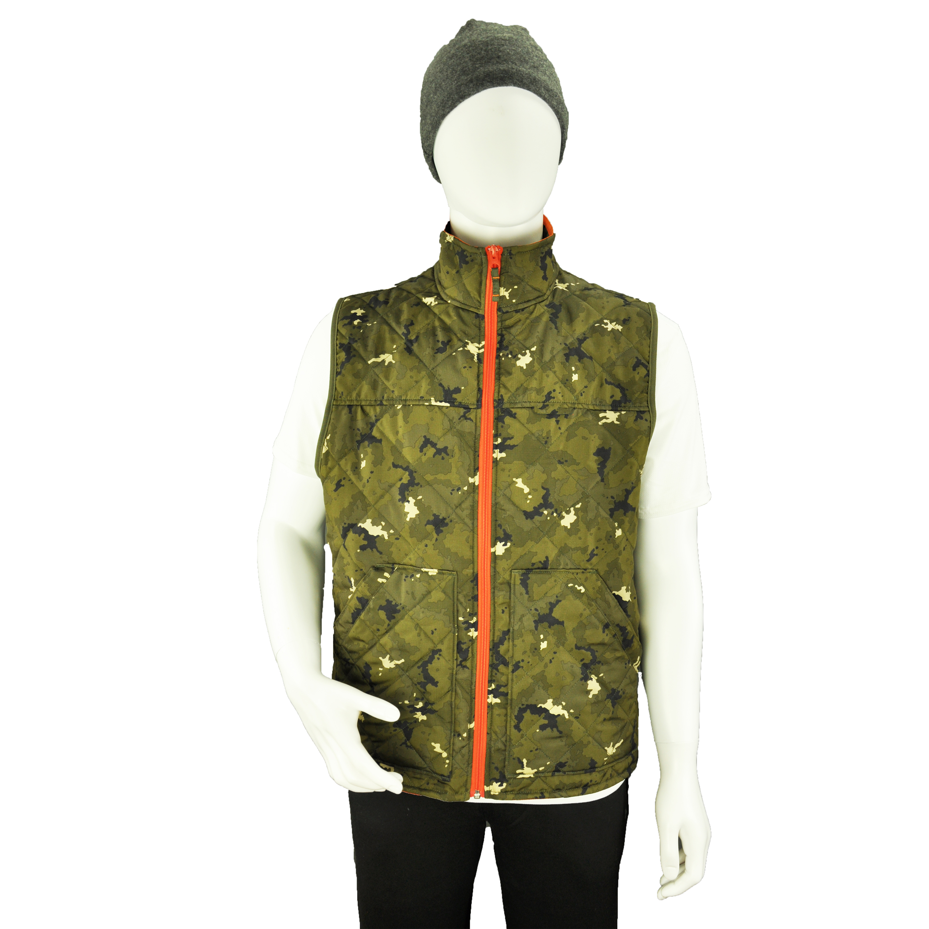 Outdoor Men's Camouflage Cotton Vest