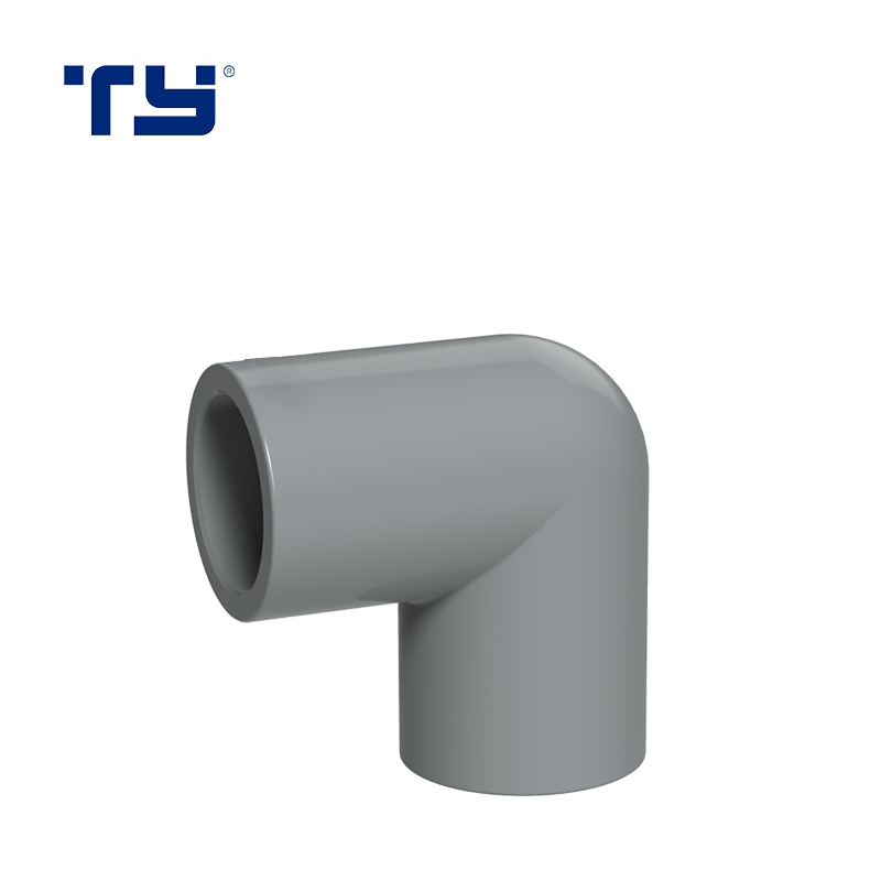 PVC PIPE FITTING CPVC Pipe Fitting Rubber Joint Sch80 Standard 90Deg Elbow