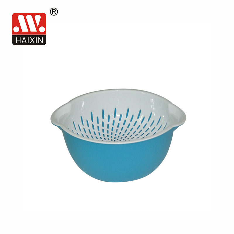 #13110 Plastic Colander plastic vegetable strainer pasta colander rice strainer wash sieve Strainer