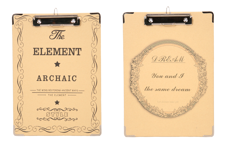 Kraft Paper Clip Board