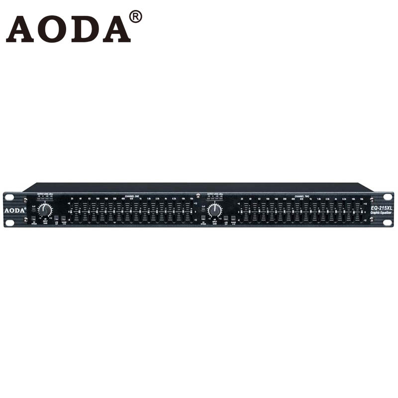 EQ-215XL Professional Dual Channel 15-Band Graphic Equalizer