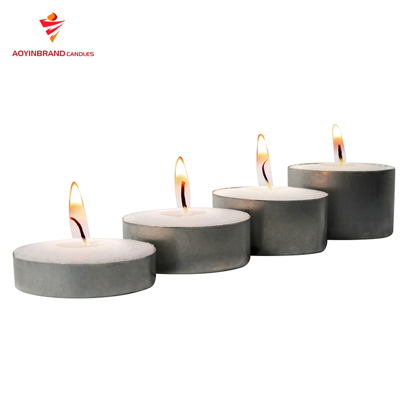Unscented Tea Lights 100/Pkg White tealight candles