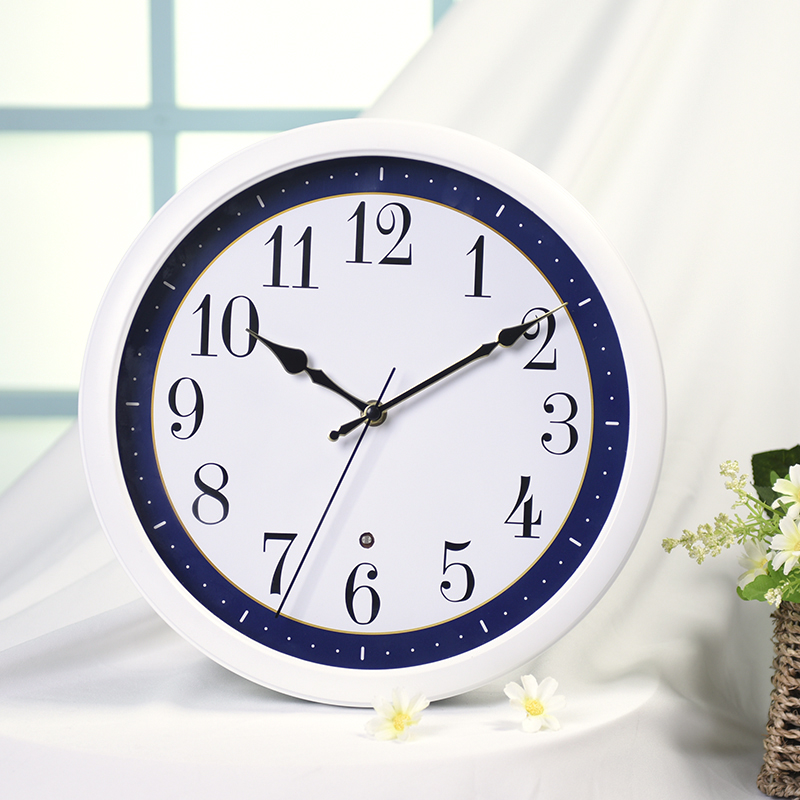 Modern wall clock with backlight