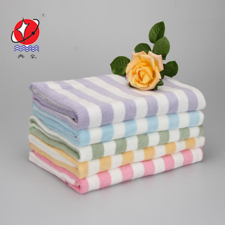 factory whosale customized RH-BT0025 microfiber terry towel bath towel fac towel towel