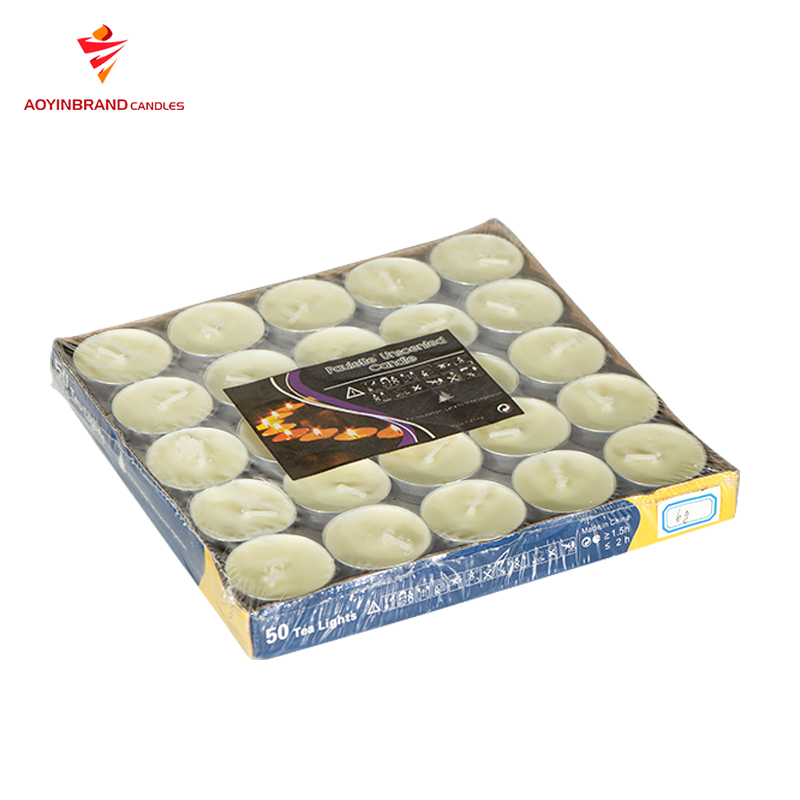 high quality long burning time tealight candle tea light