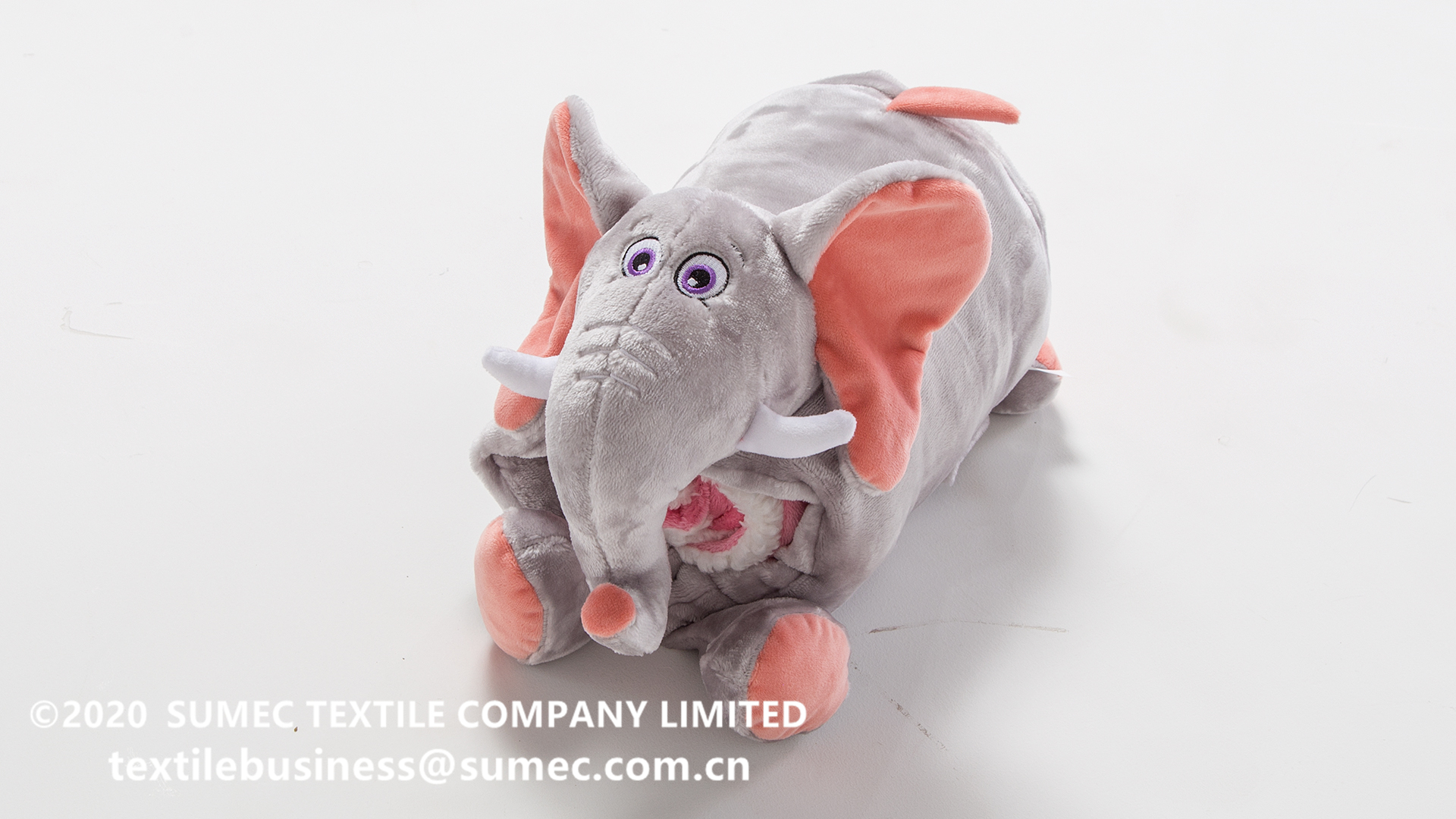 Elephent plush Snuggle Set