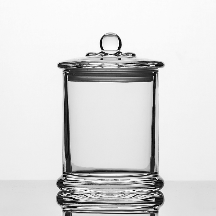 glass candle jar