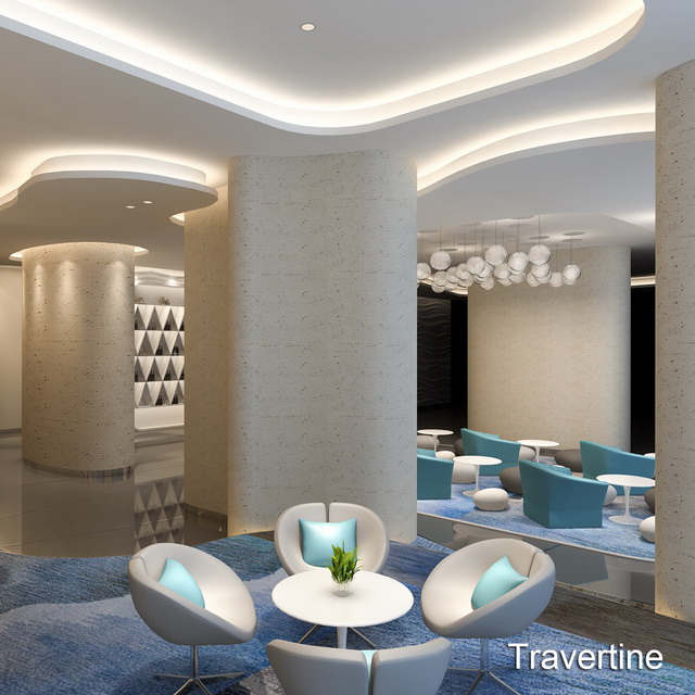 Vanjoin Exterior Wall Travertine Stone Decoration Cultural Stone