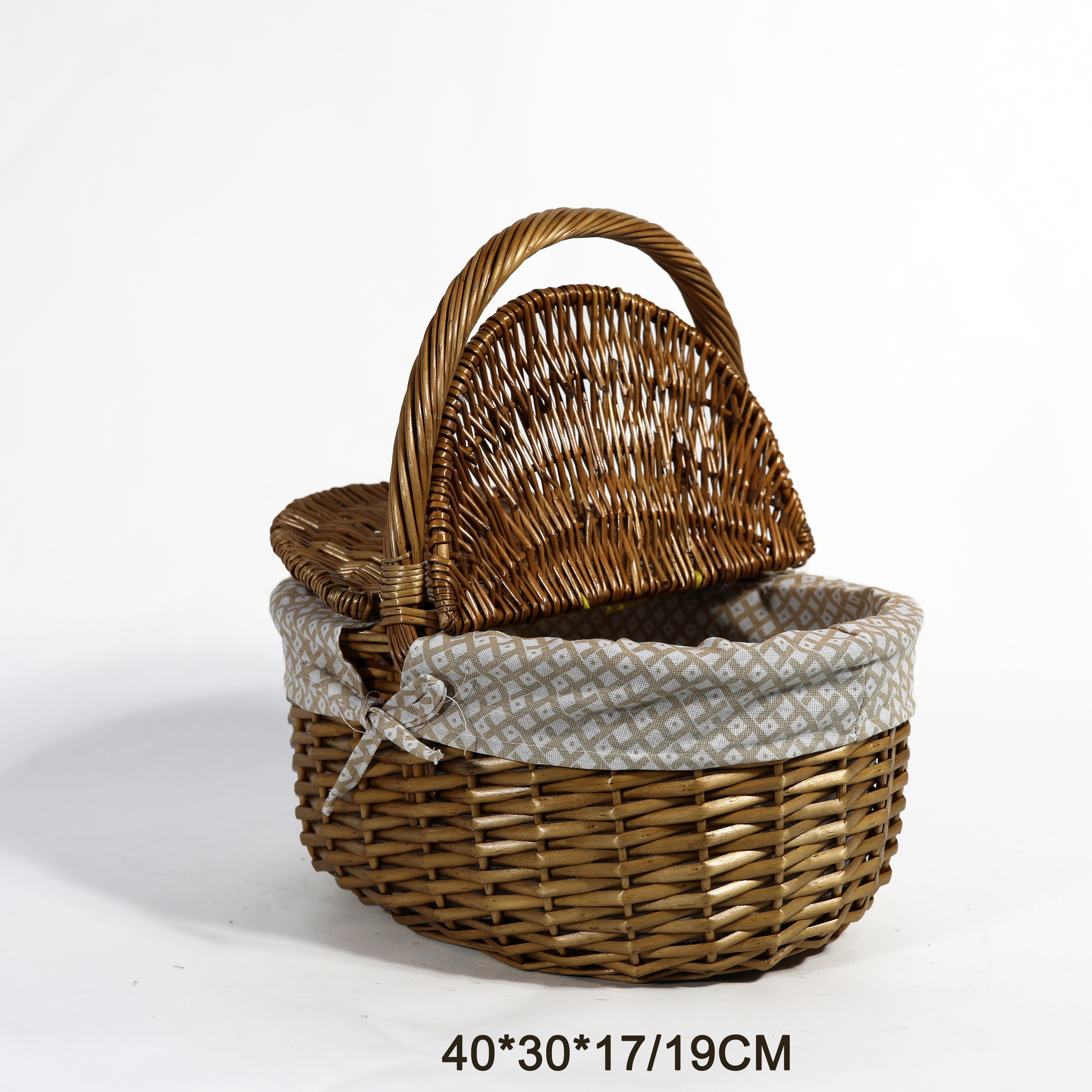Home Bathroom Storage Wicker Basket Trunk Gift Hampers