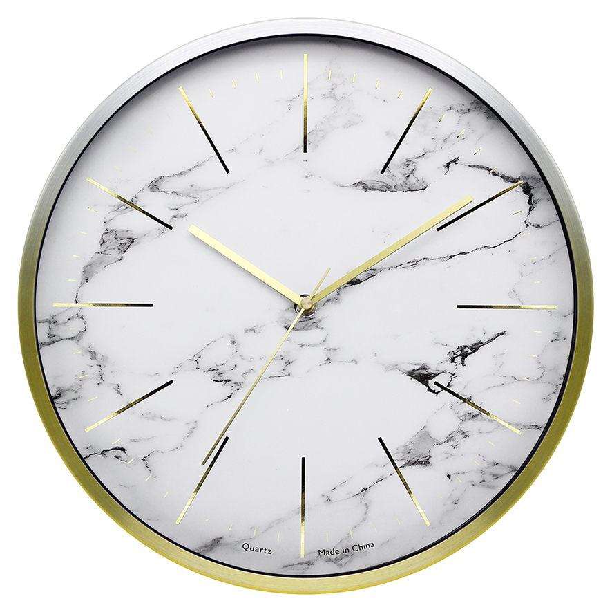 Metal wall clock