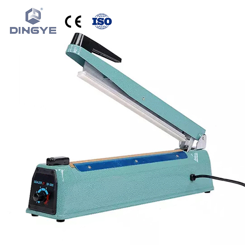 Hand impulse sealer with aluminum body