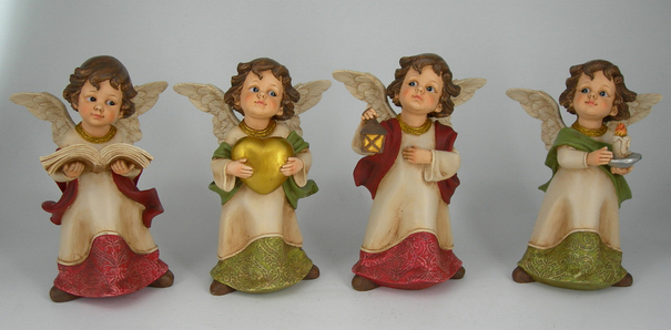polyresin christmas angels