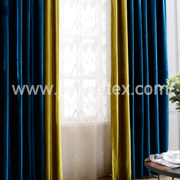 CURTAIN 4.3.2.Luxury Italian velvet curtain fabric hot sale for home hotel