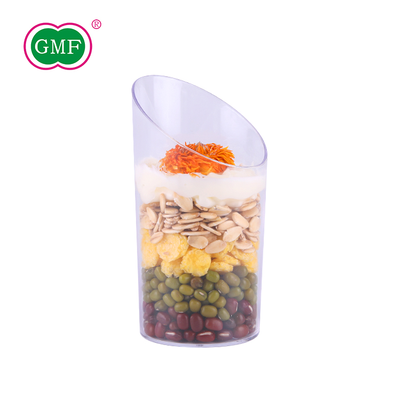 Factory manufacture disposable plastic cups eco-friendly tableware disposable ice cream cups 3OZ GMF