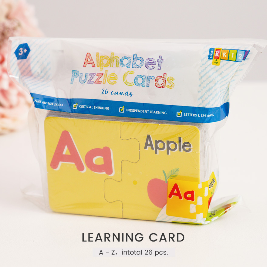 Letter, Paper letter，Learning card,Education card,school card,puzzle card
