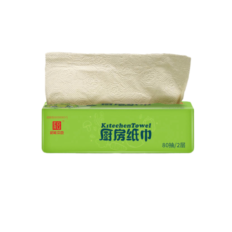 bamboo pulp tissue Kitchen tissue bibulous water bibulous oil paper thickening