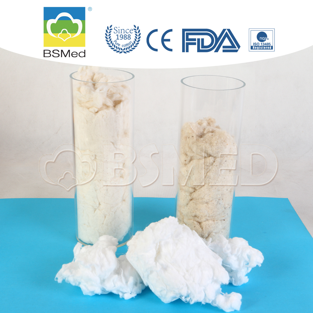 absorbent bleach cotton